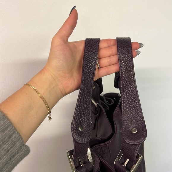 COPY - Purple Leather Purse - Picture 8 of 9